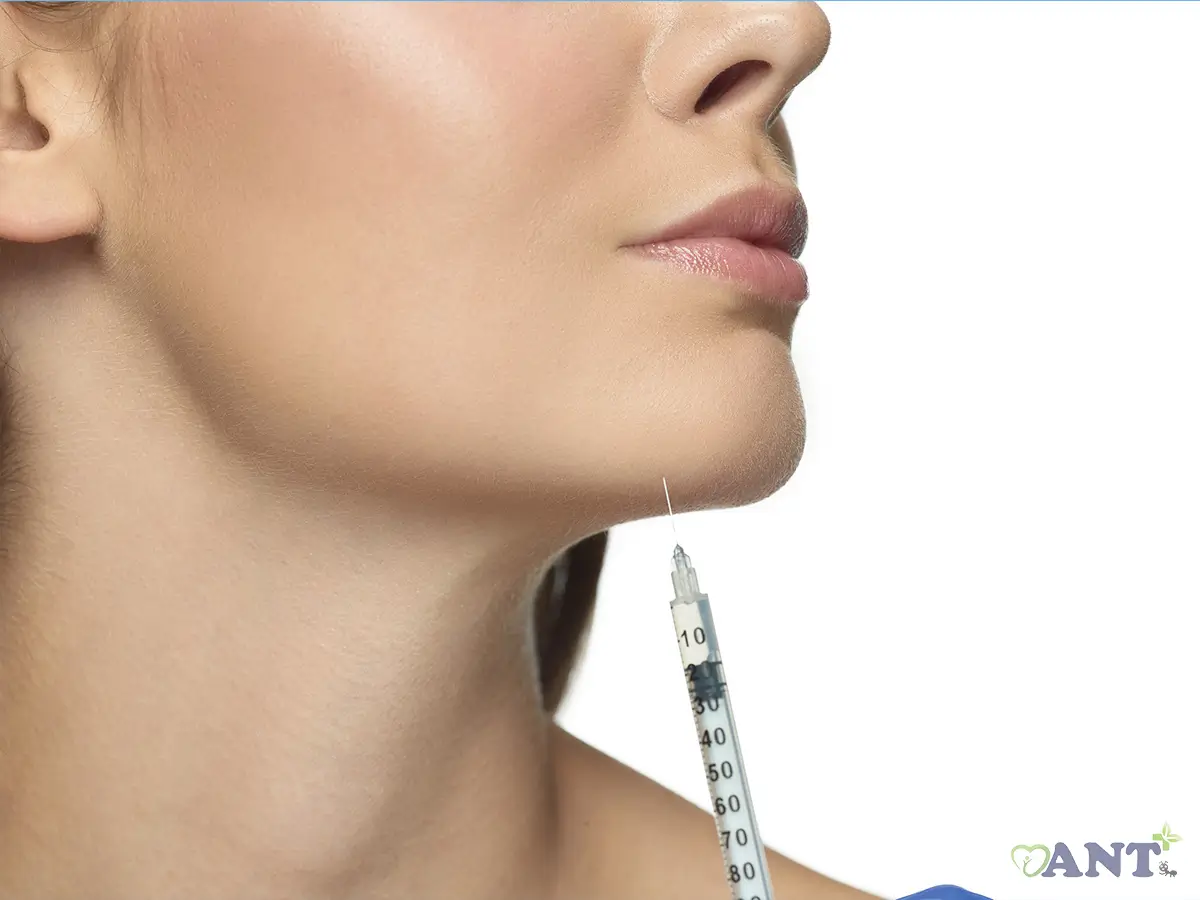 رفع غبغب با مزوتراپی